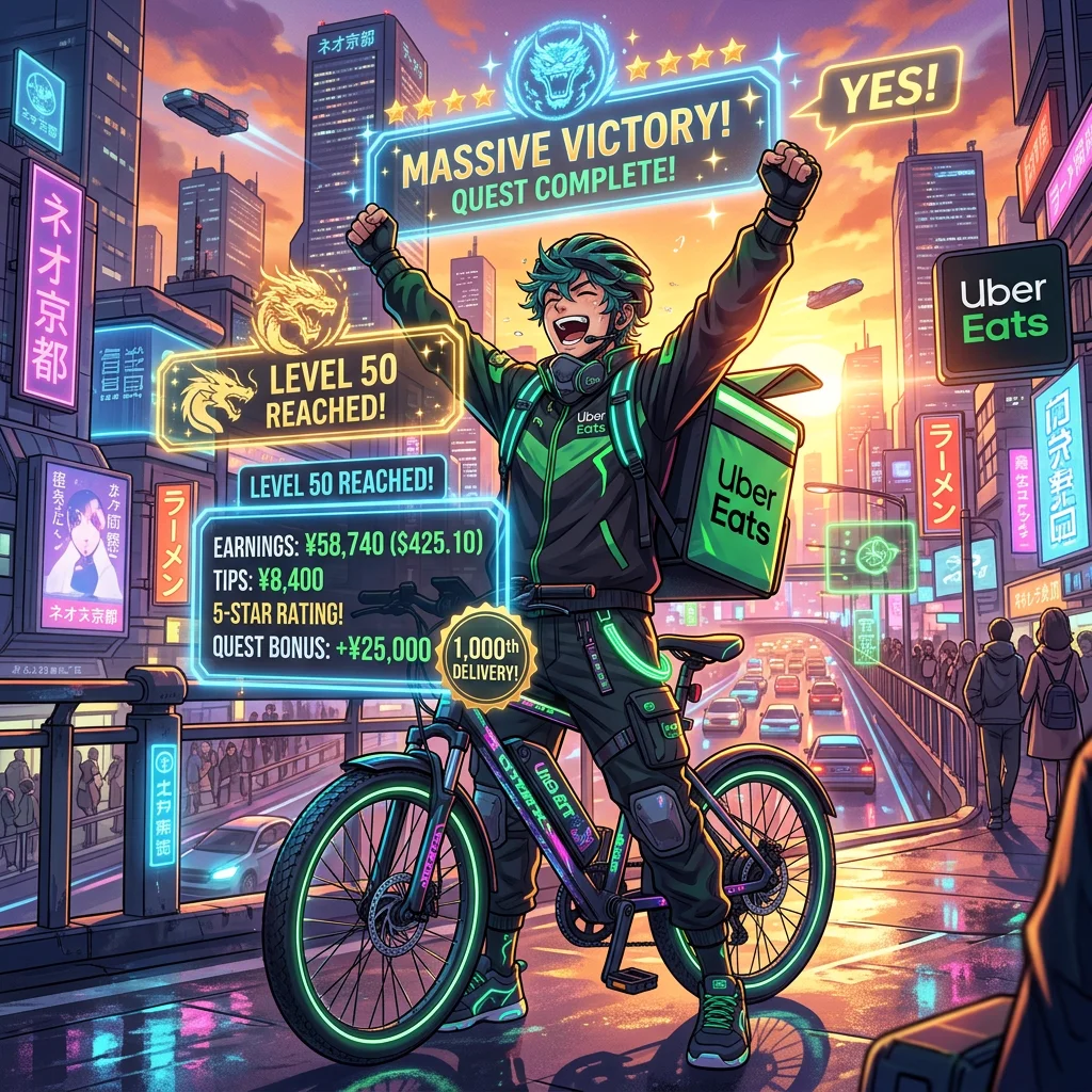 3/29 日曜日 Uber配達日報